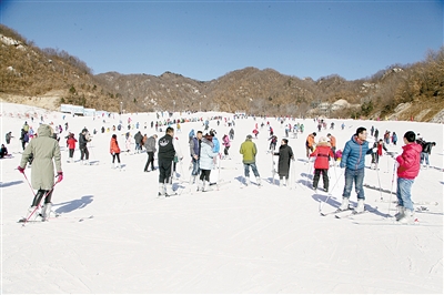 河南：南召猿人山滑雪场