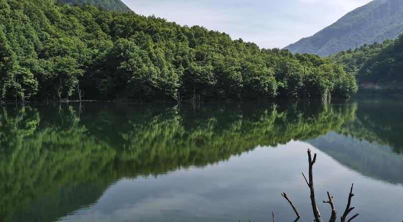 陕西：秦岭主峰太白山南麓太白县黄柏塬镇秦岭腹地小江南